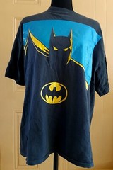 BATMAN Vintage 1988 DC Comics Black T-shirt Size One Size Fits All (Large)