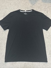 Tommy John Men’s Pair Of Crewneck Tee Shirts Black Size Medium