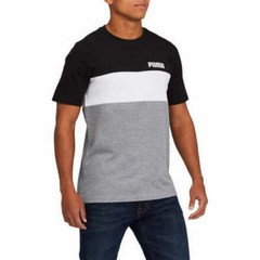 PUMA Men’s Short Sleeve Double Down Tee – Size / Design Varies