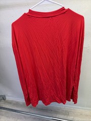 Comfrt Brand Cherry Red Long Sleeve T-Shirt (NEW) Size XL