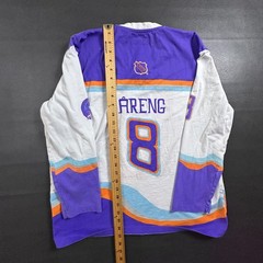 T Post Jersey Mens Small White Hockey Bartender Cirkus Norrland Swedish Festival