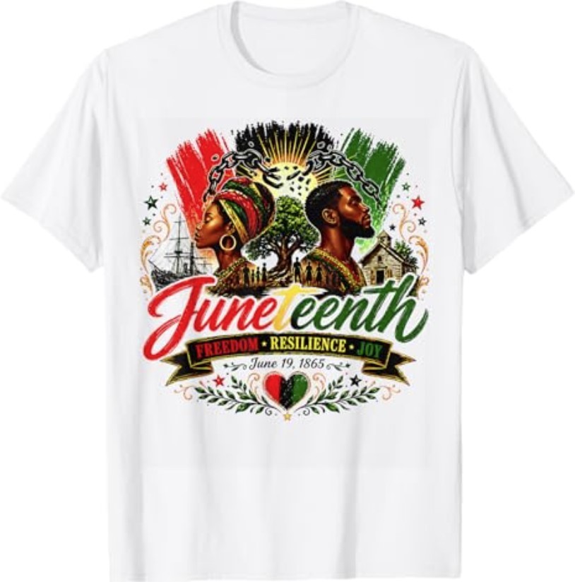 Juneteenth Black American Feedom 1865 Juneteenth Men Women T-Shirt T-Shirt