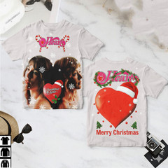 Heart Dreamboat Annie Album Christmas 3D AOP T-Shirt UU1529