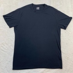 32 Degrees Men’s Black Performance T-Shirt Wicking Athletic Crew Neck Tee
