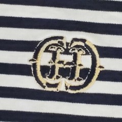 Vintage Tommy Hilfiger Golf Polo Shirt Striped XL / XG Ringer Sleeve RARE