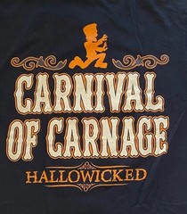 ICP Carnival Of Carnage Hallowicked T-Shirt Mens Insane Clown Posse Tee