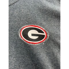 Gildan Georgia Bulldogs T Shirt Mens 2XL Gray Bad To The Bone UGA Graphic Tee