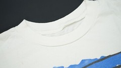 Rare Vintage MTV Beach Trident Original Flavor Sugarless Gum T Shirt 90s White