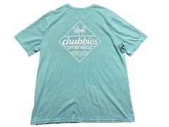 Chubbies Men’s Size XXL Green Graphic Short Sleeve T-Shirt
