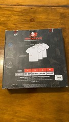 New Balance Cotton Performance Crew Neck Tee 3 Pack Small White/Gray/Black NEW