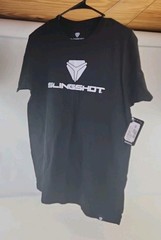 Polaris Slingshot Mens Black Solid Graphic T-Shirt Size M.