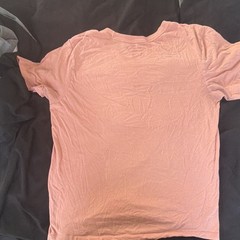 Nike Air Men’s Pink Graphic Print Logo Crew Neck Short Sleeve T-Shirt M