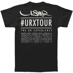 Men’s Usher UR Experience North America T-shirt XX-Large Black