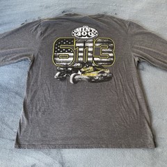 BF Goodrich The Mint 400 6113 Long Sleeve Gray Light Weight Shirt Large
