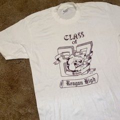 VTG John Regan High School Houston TX Class Of 97 Stedman Single Stitch Shirt L