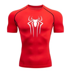 Men’s Compression Gym T-Shirt Quick Dry Short Sleeve Fitness Running Tee Shirt