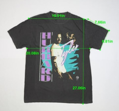 Tyler Hubbard FGL Throwback Charcoal Grey Concert Tee Short Sleeve T-Shirt L