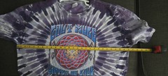 Gov’t Mule Winter of Love Concert T Shirt Tie Dye Purple Anvil 3XL 100% Cotton