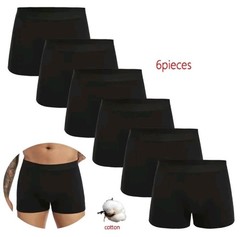 LG SOCKS’NBULK 6 Pack Mens Cotton Crew Neck Short Sleeve Casual T-Shirts Black