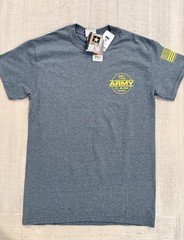 “United States Army Ft Bliss, TX 1775” Double Sided Gray T Shirt – Sz XL – NWT!