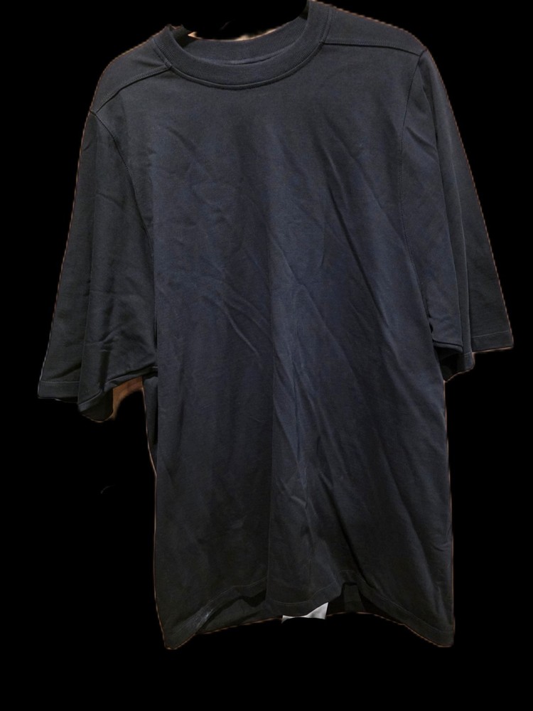 Rick Owens SS17 Walrus Heavyweight T-Shirt Black XL BNWT RU17S9282-BA