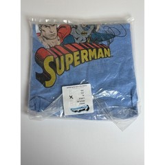DC Comics Batman Robin Superman Heather Blue Graphic T-Shirt Mens XL NEW