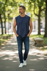 Greystone Sleeveless Tees for Big N Tall Sizes Brand New Free Shipping USA