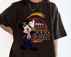Disney Mickey & Friend Soarin Around The World Unisex Adult Kid Shirt 332173