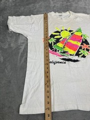 Vintage 90s California Nature Short Sleeve T Shirt Men’s Size Medium White