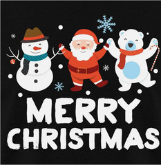 Merry Christmas Football Snowman Holiday Sports Unisex T-Shirt