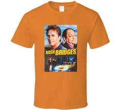 Nash Bridges Tv Show Tee 90s American Police Television Series T Shirt