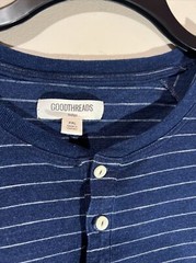 Goodthreads Men’s Short Sleeve Shirt With Buttons Blue Size XXL