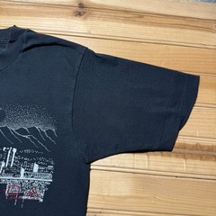 Vintage 1995 Reno Nevada Skyline City Mountains Graphic Souvenir T-Shirt Medium