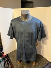 Asics Men’s T-Shirt Blue Large Polyester Spandex – NWT