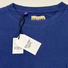 Gallery Dept Augi Sleeveless Tee Navy Mens Large Pocket Logo NWT