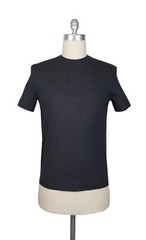 Kired Dark Blue Solid Crewneck Cotton T-Shirt – Extra Slim – (KR6120234)