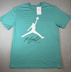 Air Jordan Jumpman Flight Short Sleeve Teal T-shirt AO0664-392 Men’s Size XXL