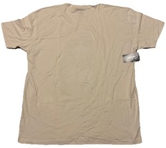 Men’s Outrank Cotton T-Shirt Size 2XL Beige WATCH OUT FOR SNAKES Graphics New