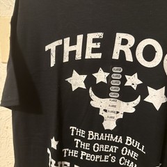 WWE Rock Brahma Bull Great One People’s Champ Final Boss Wrestling Shirt XL New
