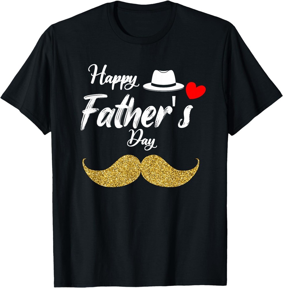 Happy Father’s Day 2025 Tshirt for Men Dad Grandpa Love T-Shirt