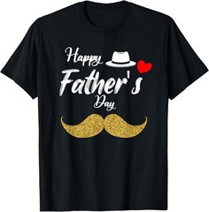 Happy Father’s Day 2025 Tshirt for Men Dad Grandpa Love T-Shirt