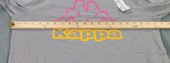 Kappa Logo Ostesso T-Shirt In Gray Men’s Size Small New With Tags
