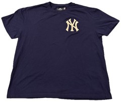 Pro Standard New York Yankees MLB T-Shirt Men’s XL Navy Blue Embroidered Logo