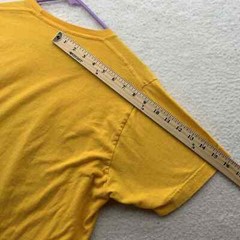 Disney The Lion King T-Shirt Unisex Adult Medium M Yellow Simba Rafiki Logo