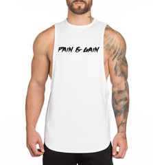 Breathable Sport Shirt Sleeveless Cotton Vest Soft Material Shirt