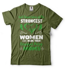 Cerebral Palsy Mom T-shirt Cerebral Palsy awareness Strongest Mother Tee Shirt