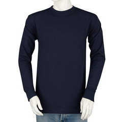 Styllion Big and Tall Mens Shirts – Crew Neck Long Sleeve – Heavy Weight – CLS