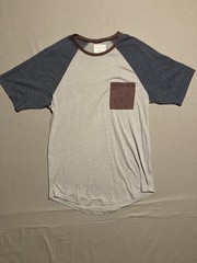 On the Byas Short Sleeve Longer Length Pocket Tee men’s size medium Skater Surf