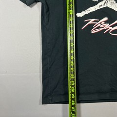 Air Jordan Flight T Shirt Mens Medium Black Cotton Jumpman Logo Straight Hem