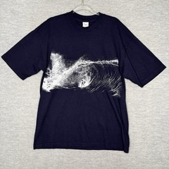 Birdwell Beach Britches Men’s L Navy Blue Graphic T-Shirt Big Logo Made In USA